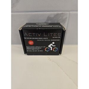 New Activ Life LED Bike Wheel Lights with Batteries Included!